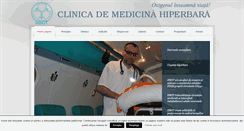 Desktop Screenshot of medicinahiperbara.ro